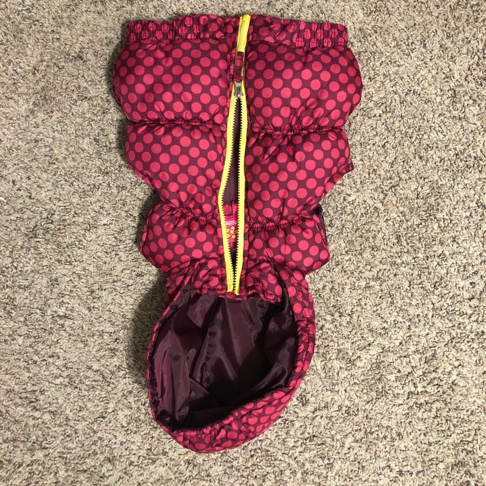 Hooded puffer vest